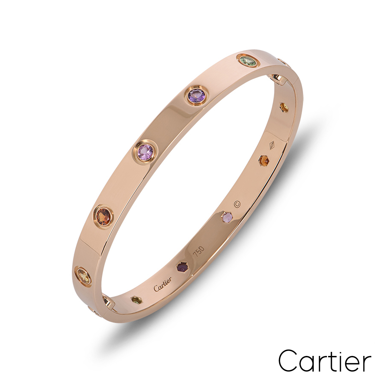 CRB6029817 - LOVE bracelet, 1 diamond - Yellow gold, diamond - Cartier